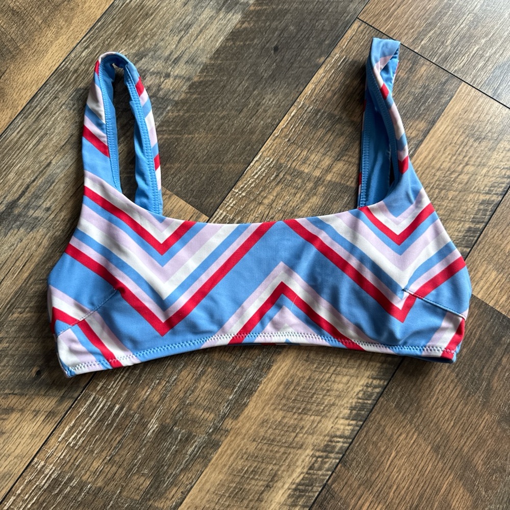 Aerie | Small w stripes Multicolor Striped Bikini Top